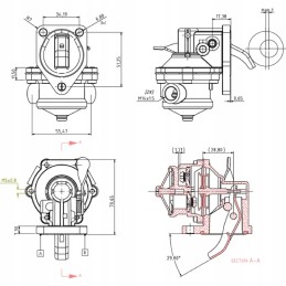 Deutz Fahr fuel pump 4157603
