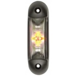 LED marker lamp 1 2 2w rectangular 12 24v white