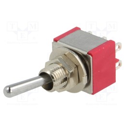 1 pcs x IC SWITCHES - IC2101T1B1M1QE - Switch: toggle, Pos: 2, DPDT, ON-ON, 5A/125VAC, 5A/28VDC, -30÷85°C