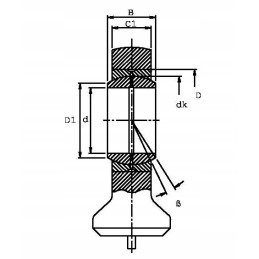 Gk40 for the cylinder eye for welding oe 40