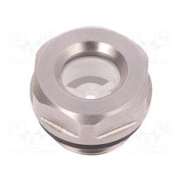 1 pcs x ELESA+GANTER - GN 743.4-11-G3/8-A - Level indicator, Inspect.hole dia: 11mm, G 3/8', Spanner: 22mm