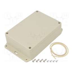1 pcs x HAMMOND - RP1205BF - Enclosure: multipurpose, X: 105mm, Y: 145mm, Z: 40mm, Ritec, ABS, IP65