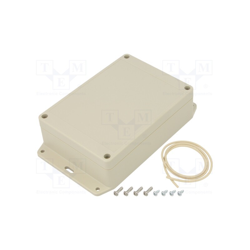 1 pcs x HAMMOND - RP1205BF - Enclosure: multipurpose, X: 105mm, Y: 145mm, Z: 40mm, Ritec, ABS, IP65