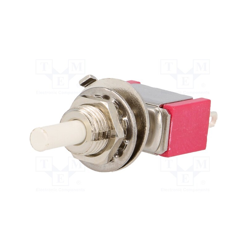 1 pcs x IC SWITCHES - IC1107P1B10M1QE - Switch: push-button, Pos: 2, SPDT, 1A/125VAC, 1A/28VDC, ON-ON
