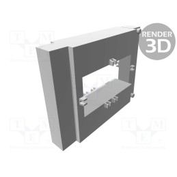 1 pcs x LOVATO ELECTRIC - DM4TA2000 - Current transformer, DM, I AC: 2kA, 20VA, 184x68x245mm, Class: 1