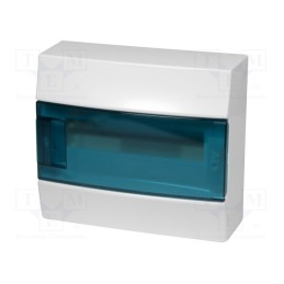 1 pcs x ABB - 1SPE007717F0421 - Enclosure: for modular components, IP41, grey, No.of mod: 12