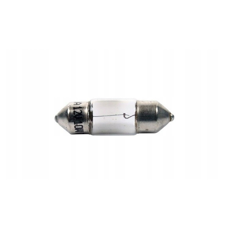 Tube bulb tube 28mm 12v c10w 10w sv8 5