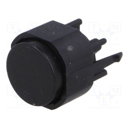 1 pcs x C&K - K12PBK25N - Switch: keypad, Pos: 2, SPST-NO, 0.1A/30VDC, none, THT, 5N, K12