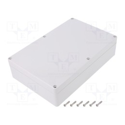 1 pcs x GAINTA - G218-IP67 - Enclosure: multipurpose, X: 146mm, Y: 222mm, Z: 55mm, polycarbonate