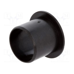 1 pcs x IGUS - XFM-1618-17 - Bearing: sleeve bearing, with flange, Øout: 18mm, Øint: 16mm, black