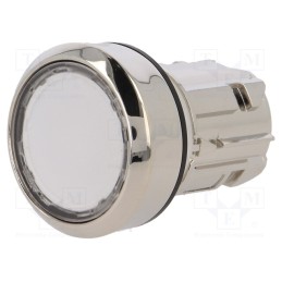 1 pcs x SIEMENS - 3SU1050-0AB70-0AA0 - Switch: push-button, 22mm, Stabl.pos: 1, transparent, none, IP67