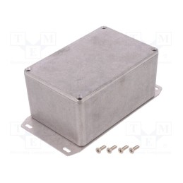 1 pcs x HAMMOND - 1590TF -AS - Enclosure: multipurpose, X: 80mm, Y: 121mm, Z: 59mm, 1590, aluminium
