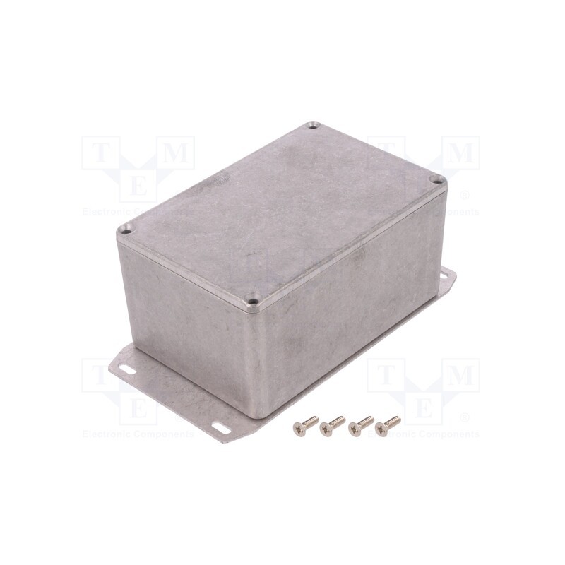 1 pcs x HAMMOND - 1590TF -AS - Enclosure: multipurpose, X: 80mm, Y: 121mm, Z: 59mm, 1590, aluminium