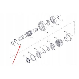 Pis07010020 O-ring 44 12 x 2
