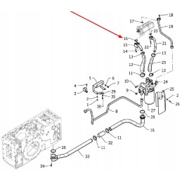 Pis07010002 o-ring 33 x 3 5