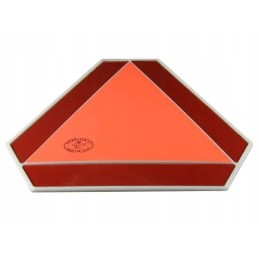 Plastic distinguishing triangle