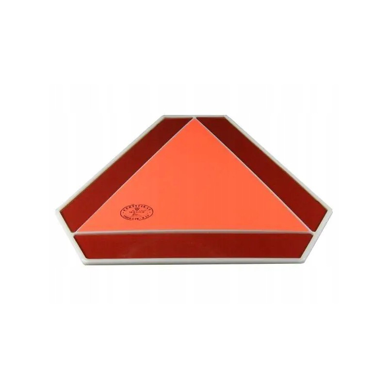 Plastic distinguishing triangle