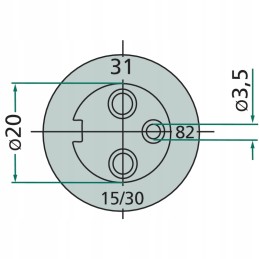 3 pin plug 22725033200