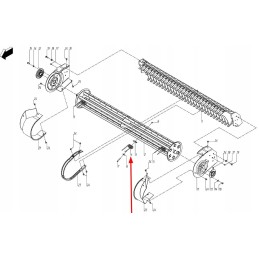 620010260 spring finger of the pick-up