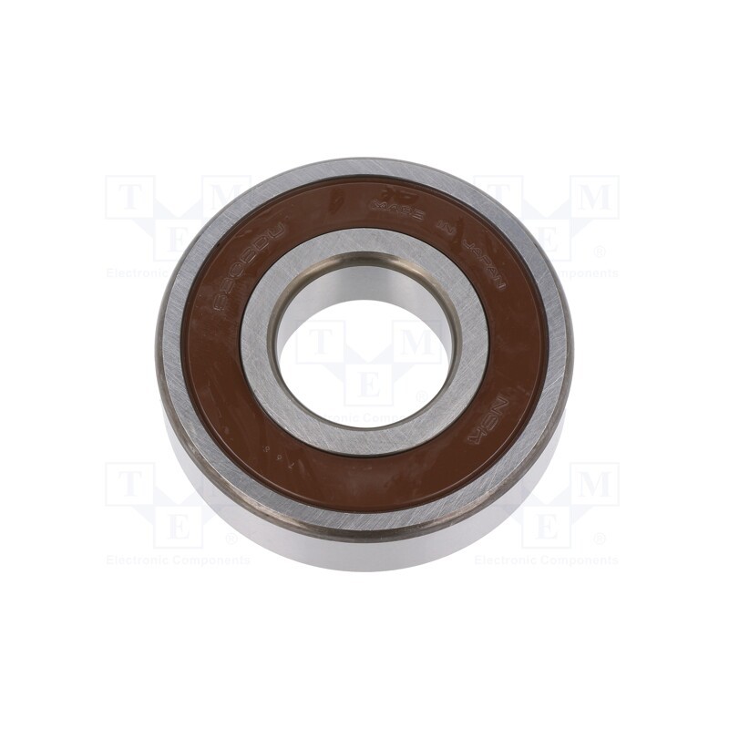 1 pcs x NSK - 6306 DDU CM NSK - Bearing: ball, Øint: 30mm, Øout: 72mm, W: 19mm, bearing steel