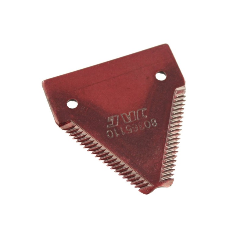 Top notched scythe blade New Holland 80365110