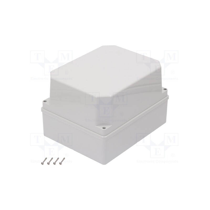 1 pcs x PAWBOL - OL 20043 - Enclosure: multipurpose, X: 200mm, Y: 250mm, Z: 160mm, ABS, grey, IP65