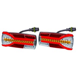 Rear lamp of the bus truck semi-trailer agro LED 2x