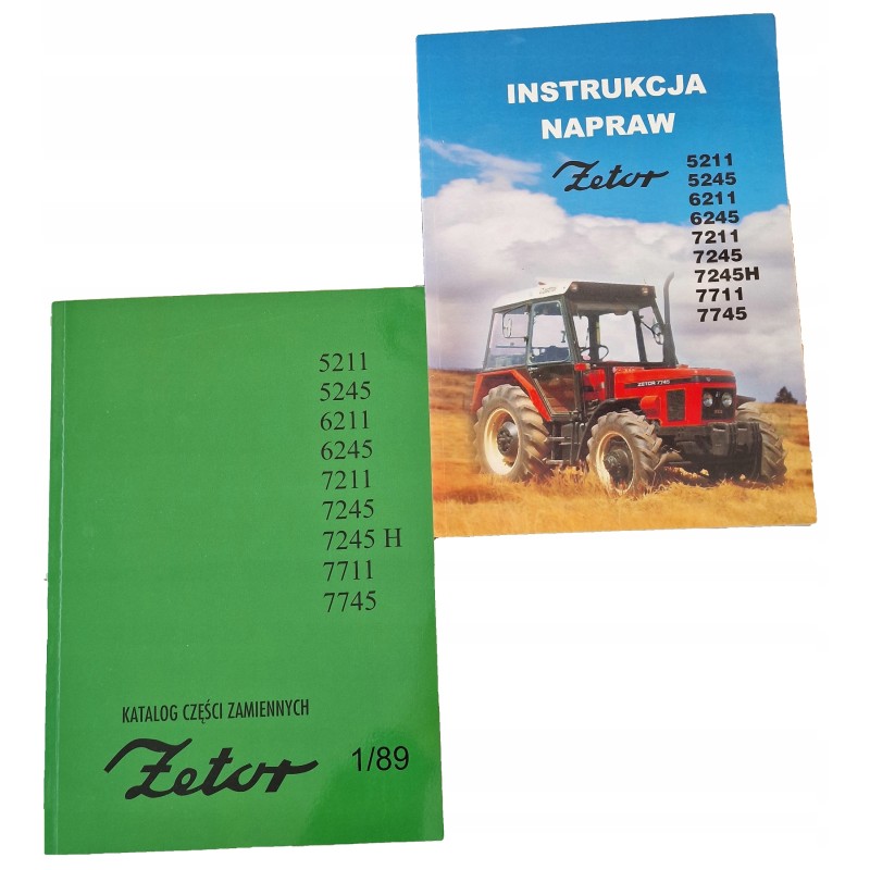 Parts catalog, repair manual, Zetor 5211 7745