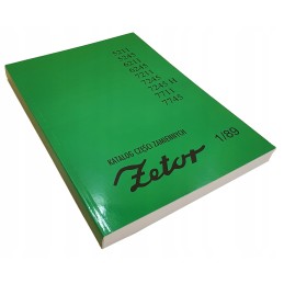 Parts catalog, repair manual, Zetor 5211 7745