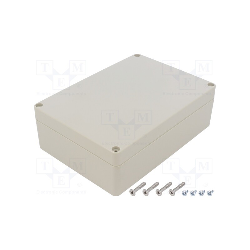 1 pcs x HAMMOND - RZ0313 - Enclosure: multipurpose, X: 121mm, Y: 171mm, Z: 55mm, Ritec, ABS, IP65
