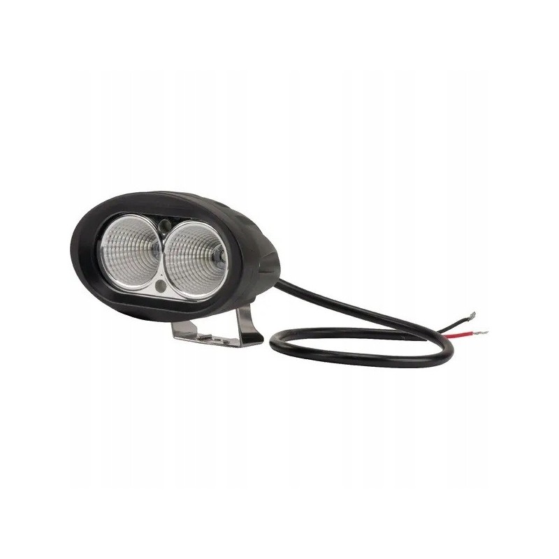Oval LED work lamp 20w 1800lm flood light
