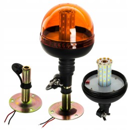 LED rooster warning lamp 12v 24v holder