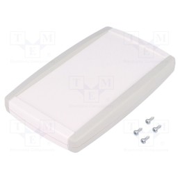 1 pcs x TEKO - TN11.30 - Enclosure: multipurpose, X: 96mm, Y: 156mm, Z: 20mm, TEKNET, ABS, grey