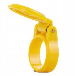 Dust covers for euro sockets, yellow faster