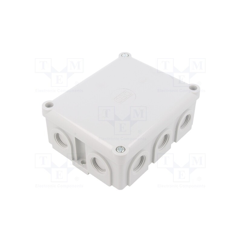 1 pcs x OBO BETTERMANN - B 11 M - Enclosure: junction box, X: 111mm, Y: 136mm, Z: 57mm, duroplast, IP54