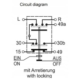 Round red stop button switch