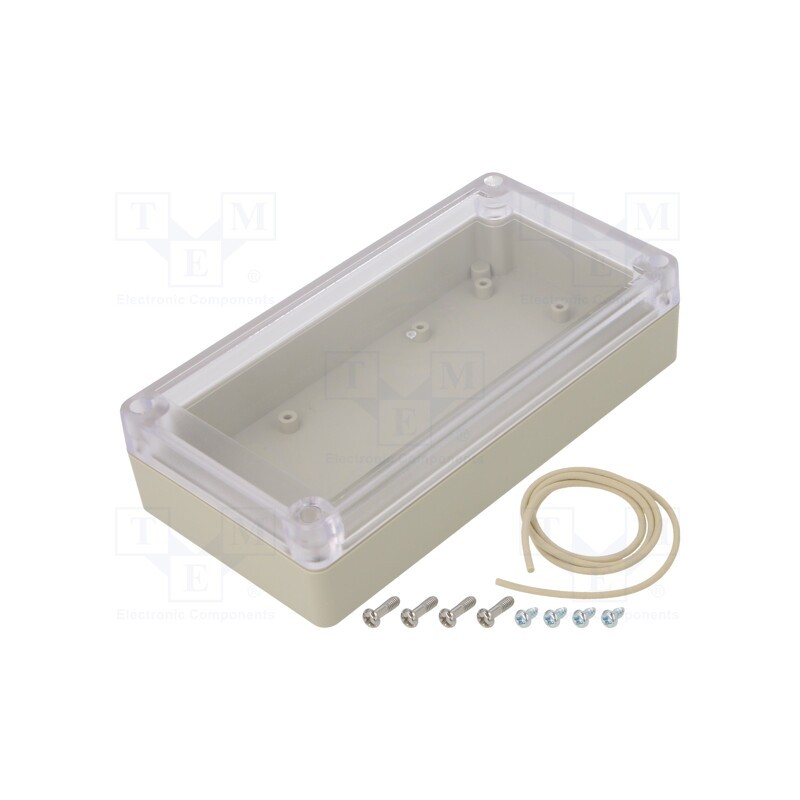 1 pcs x HAMMOND - RP1165C - Enclosure: multipurpose, X: 85mm, Y: 165mm, Z: 40mm, Ritec, ABS, IP65