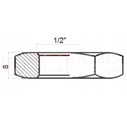 Locknut narrow locknut 1 2 inch
