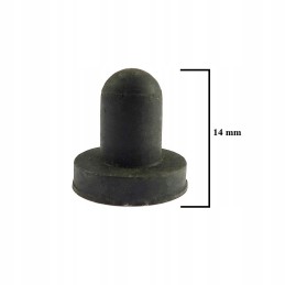 Rubber plug for M8 thread