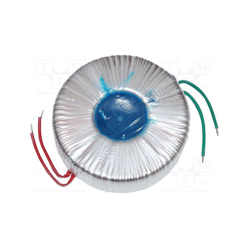1 pcs x INDEL - TST 2500/002 - Transformer: toroidal, 2.5kVA, 230VAC, 115V, 21.74A, Leads: cables