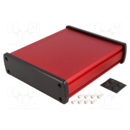 1 pcs x GAINTA - ALUG706RD160 -AS - Enclosure: multipurpose, X: 146.6mm, Y: 169mm, Z: 41.6mm, aluminium