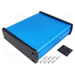 1 pcs x GAINTA - ALUG706BU160 -AS - Enclosure: multipurpose, X: 146.6mm, Y: 169mm, Z: 41.6mm, aluminium