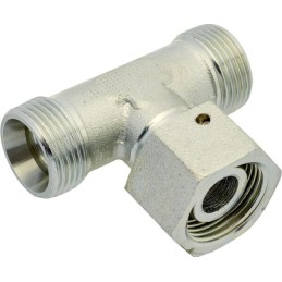 T-connector with symmetrical nut m22x1 5 1