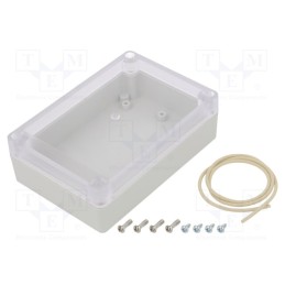 1 pcs x HAMMOND - RP1120C - Enclosure: multipurpose, X: 85mm, Y: 125mm, Z: 40mm, Ritec, IP65