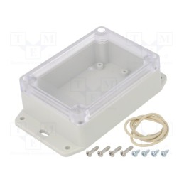 1 pcs x HAMMOND - RP1080BFC - Enclosure: multipurpose, X: 75mm, Y: 105mm, Z: 40mm, Ritec, IP65
