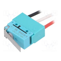 1 pcs x PANASONIC - ABJ161241 - Microswitch SNAP ACTION, 1A/125VAC, 1A/30VDC, with lever, SPDT