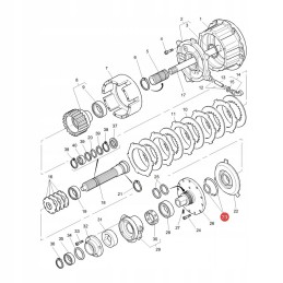 O-ring massey ferguson 3713179m1 original