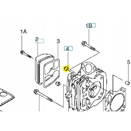 Kawasaki crankcase seal 535414449