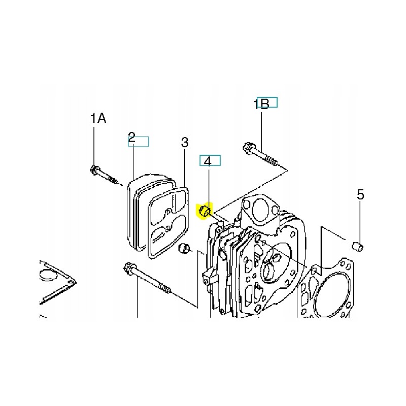 Kawasaki crankcase seal 535414449