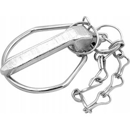 11mm stainless steel safety pin